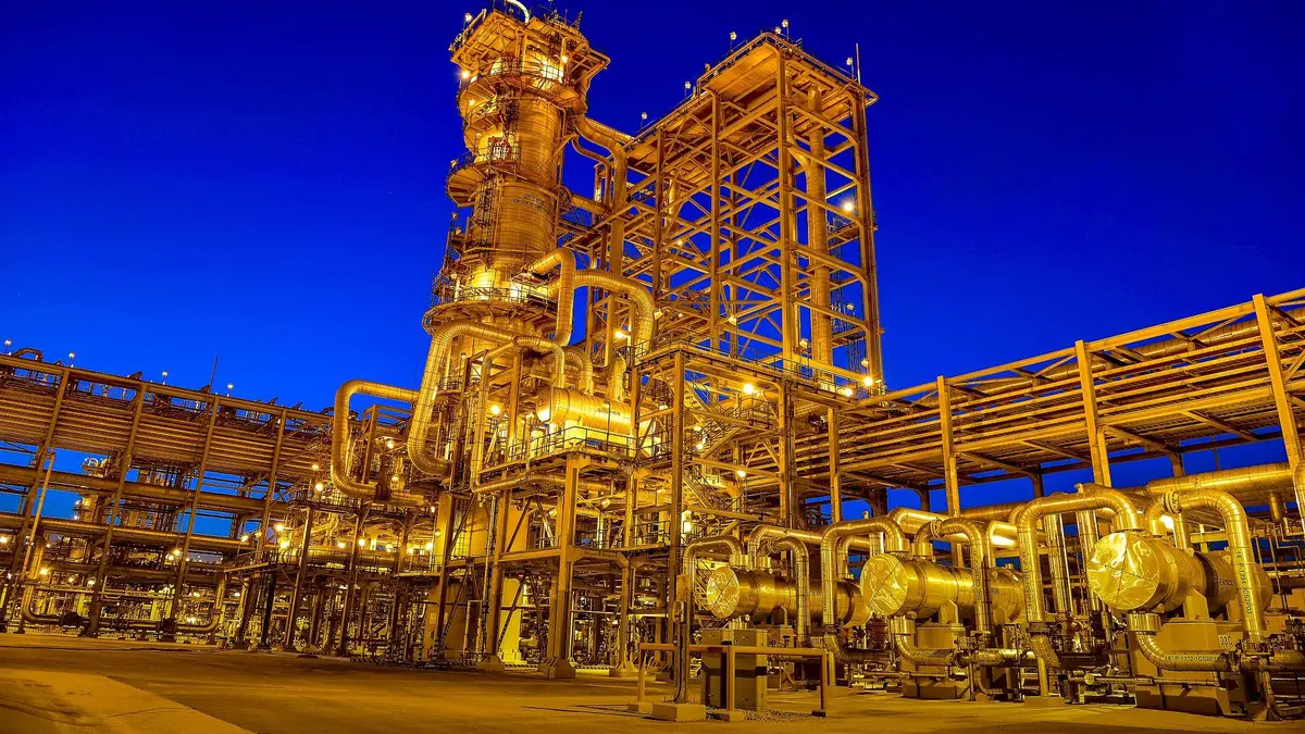 Petrochemical industrial facility